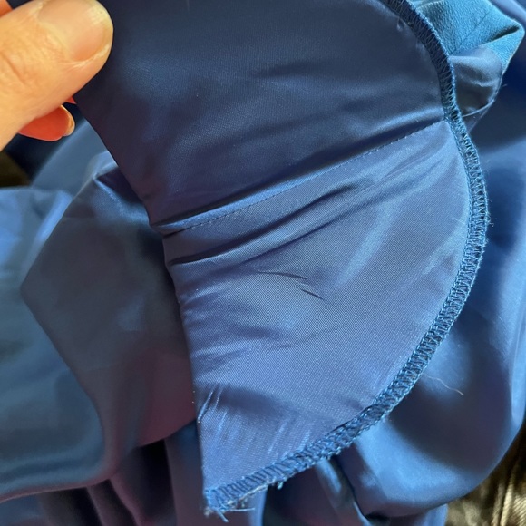 Vintage 100% silk button dress size 12 - Picture 5 of 5